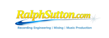 RalphSutton.com logo for elite recording, mixing, Dolby Atmos, and music production services